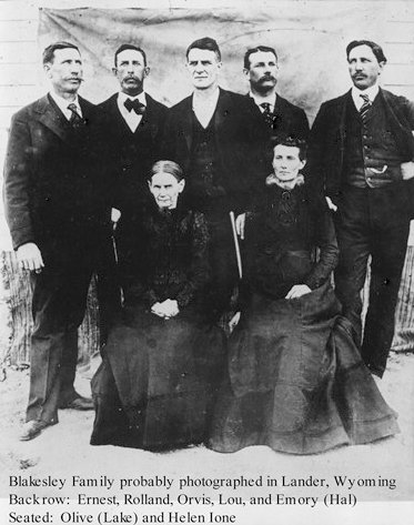 LAKE Olive Adelia 1830-1902 family.jpg